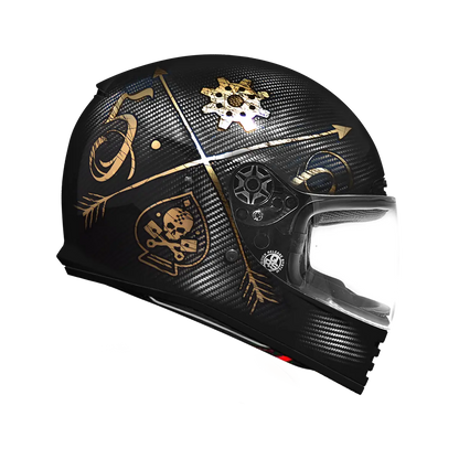 Premier Helmets Thunder Carbon Integralhjälm vuxen bild 1 PMMEDIA:6205e3f3a317dbca