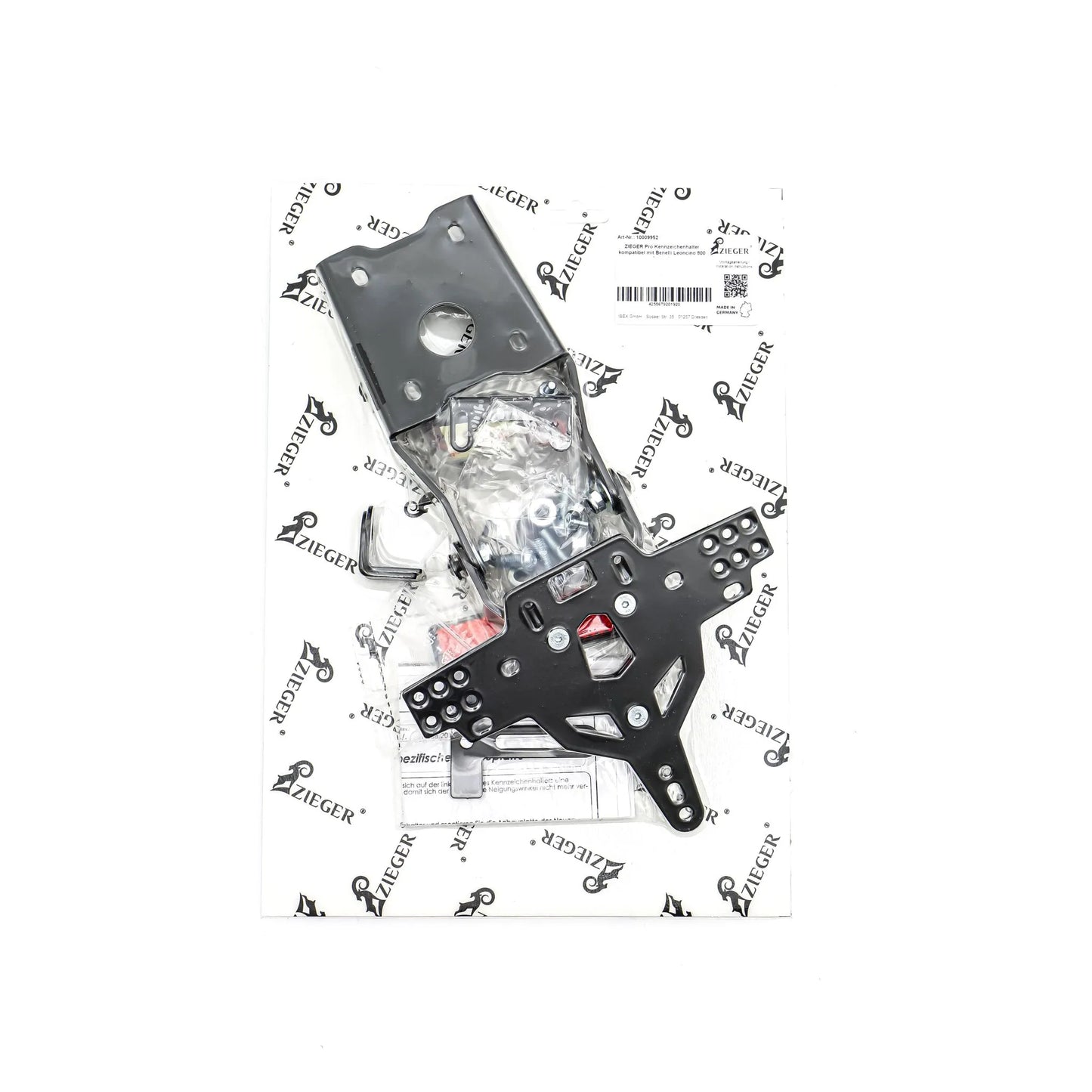 ZIEGER PRO Nummerplåtshållare Typ C bild 1 PMMEDIA:c61195480508515c