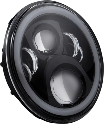 CUSTOM DYNAMICS 7" LED Halo Strålkastare med Touring Adapter bild 1 PMMEDIA:9c6a2c6b27aae075