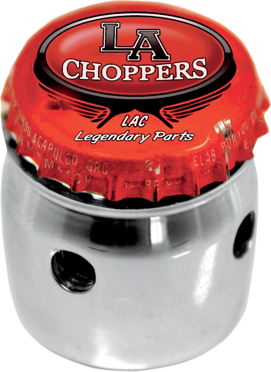 LA CHOPPERS Bottle Cap Choke Knob bild 1 PMMEDIA:2a9fa2ad381387cd