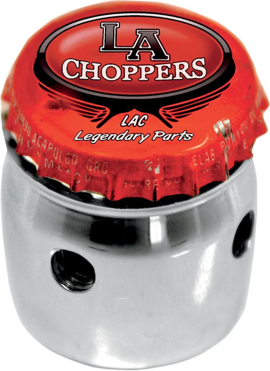 LA CHOPPERS Bottle Cap Choke Knob bild 1 PMMEDIA:2a9fa2ad381387cd