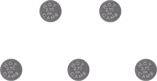 HOT CAMS Ventiljusteringsbrickor 5-pack 10,0x2,7 mm bild 1 PMMEDIA:a2d22656970c8cd5
