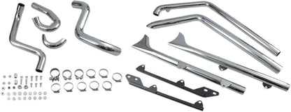 BASSANI XHAUST True Duals Fishtail 30" Avgassystem bild 3 PMMEDIA:5926b2612a93c4b5