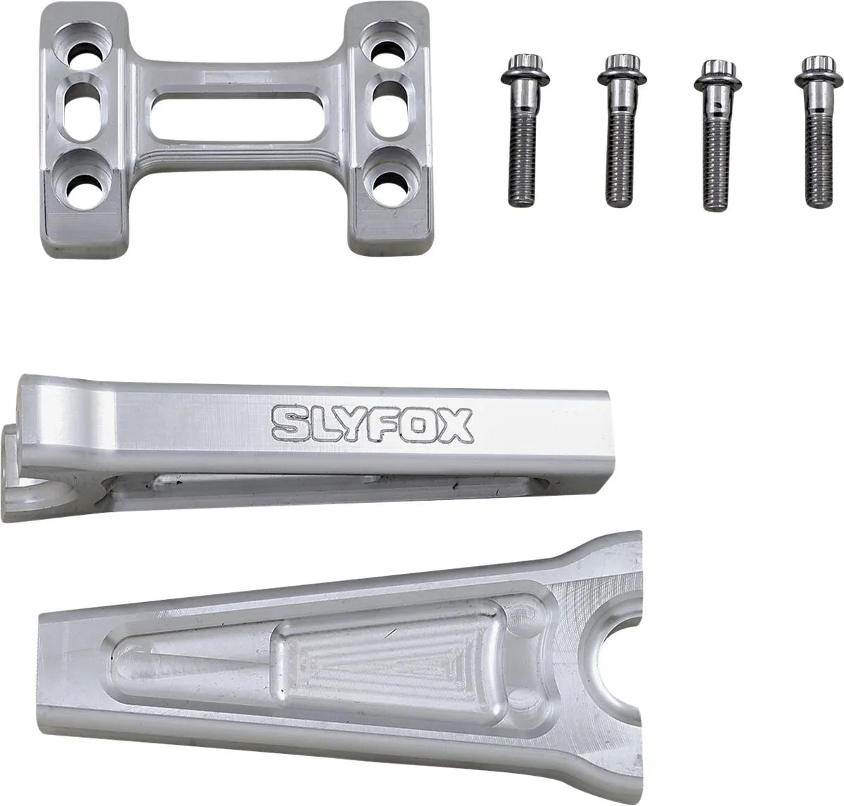 SLYFOX Styreförhöjare Kit 6" Raw Aluminium bild 3 PMMEDIA:2e835f6d55685efd