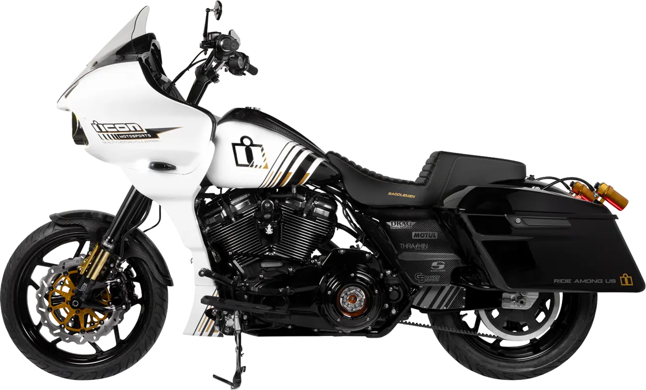 SADDLEMEN Step-Up Sadel för Harley FLT 08-UP bild 2 PMMEDIA:198ff7ba704eb1fa