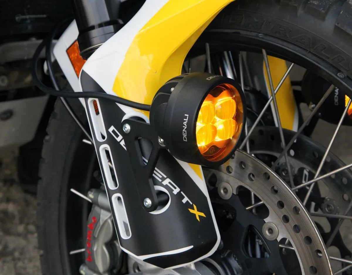 DENALI Lower Driving Light Mount för Ducati DesertX bild 2 PMMEDIA:8b1d48fe6941bb7b