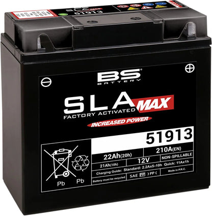 BS BATTERY SLA MAX AGM Underhållsfritt Batteri bild 3 PMMEDIA:da16f9956255efb1