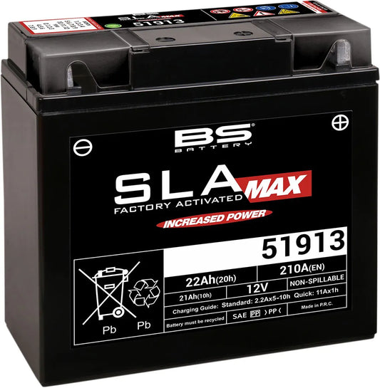 BS BATTERY SLA MAX AGM Underhållsfritt Batteri bild 3 PMMEDIA:da16f9956255efb1