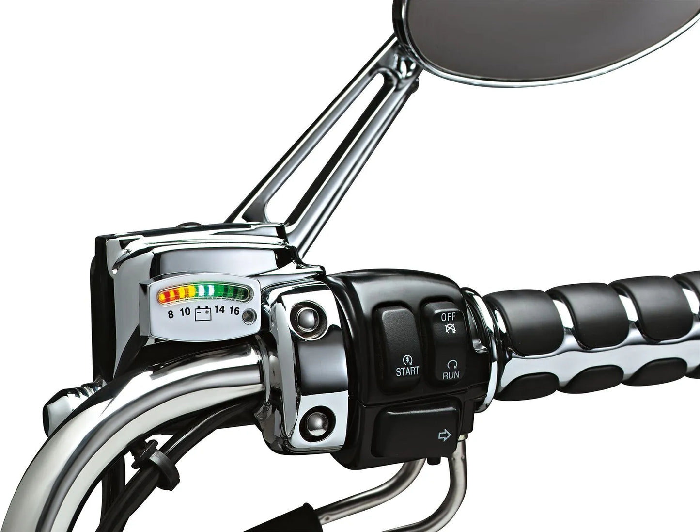 Kuryakyn LED Battery Gauge Mätare bild 5 PMMEDIA:5934cb9db55e3755