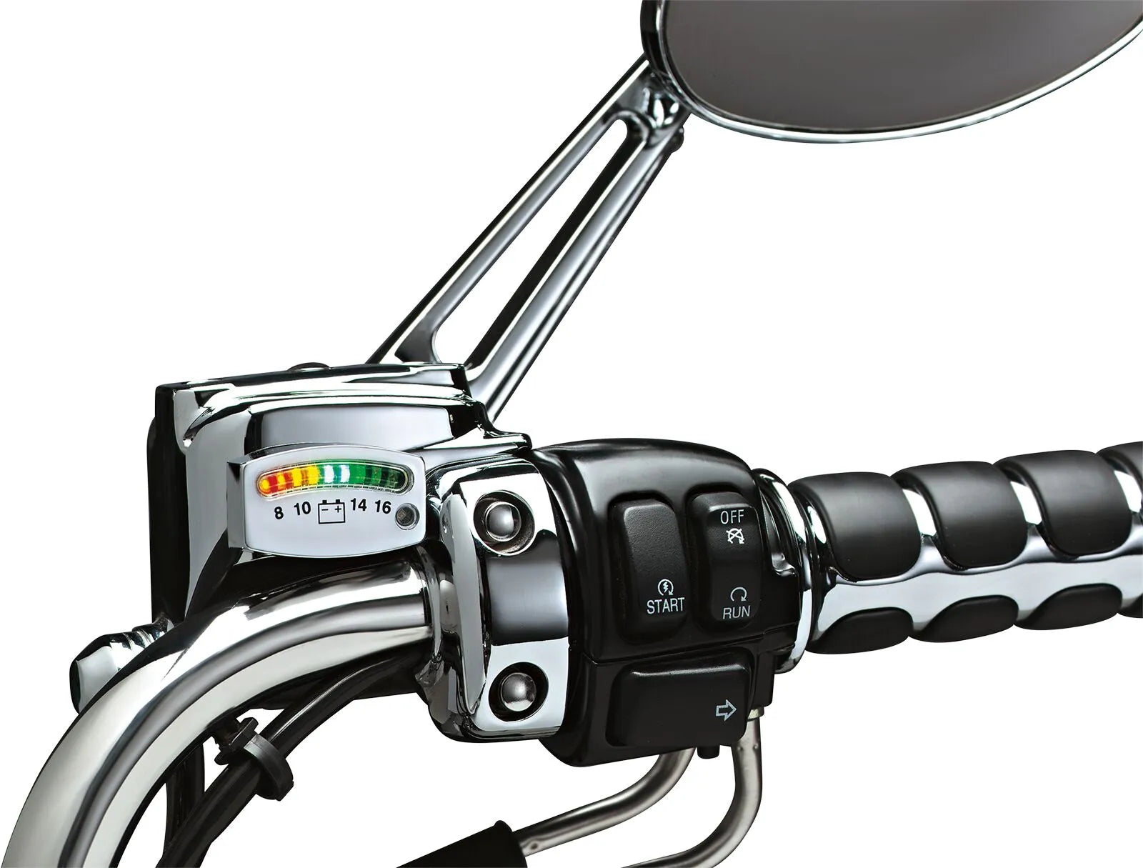 Kuryakyn LED Battery Gauge Mätare bild 5 PMMEDIA:5934cb9db55e3755