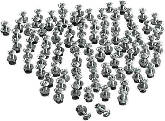CHRIS PRODUCTS Skruvar för registreringsskylt 100-pack bild 1 PMMEDIA:7f74eba1e5b2eb60