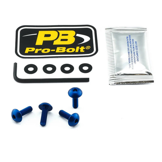 PRO BOLT Aluminium Skruvkit för Skärm Blå bild 1 PMMEDIA:facfb4ef2a074792