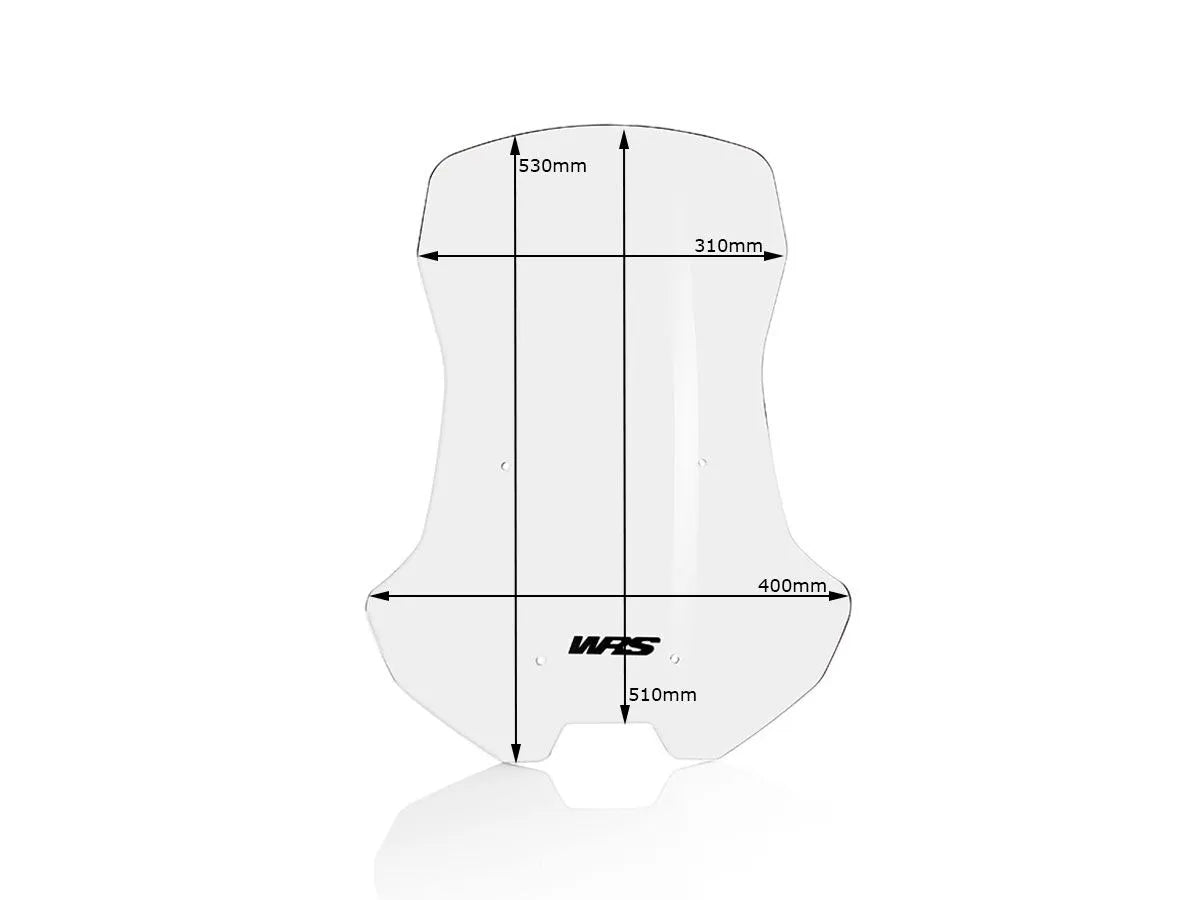WRS Vindruta för Scooter X-ADV750 Transparent bild 3 PMMEDIA:f21ba51f8365e7bc