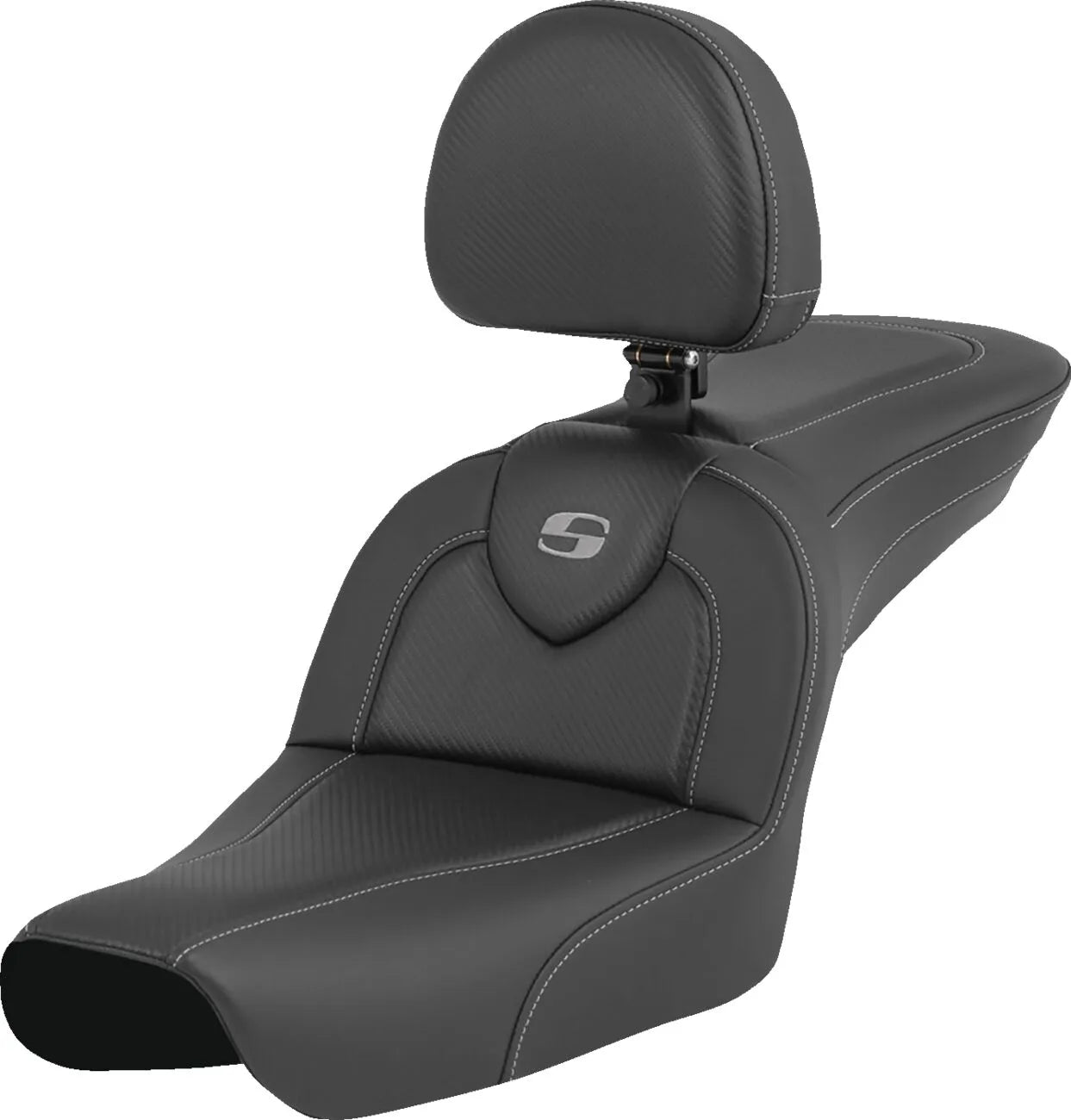 Saddlemen Roadsofa™ Carbon Fiber Seat Sadlar Harley Dyna Glide bild 5 PMMEDIA:9e23a5e05e0337b6