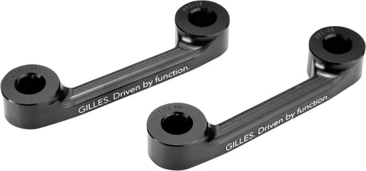 GILLES TOOLING Passagerarfotpinneskydd Kit Svart bild 2 PMMEDIA:41ac12c48f661c35