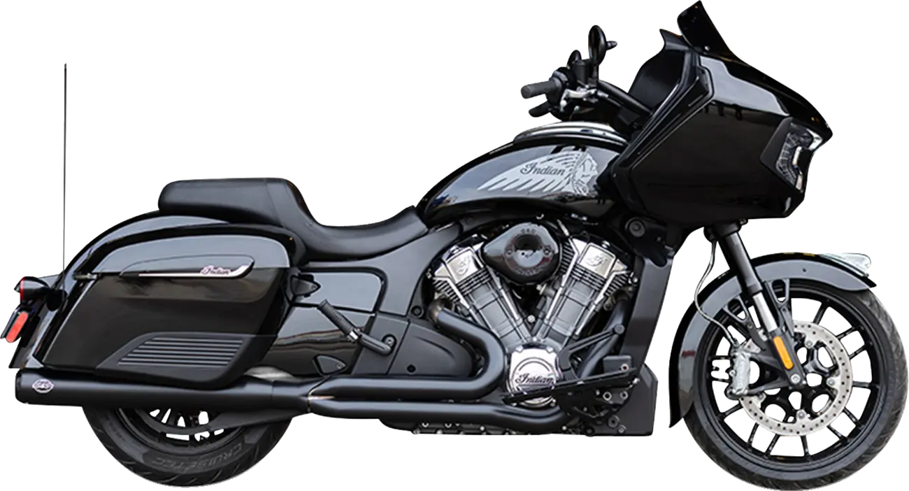 S S Cycle 2-into-1 Qualifier Exhaust System Kompletta avgassystem Street bild 1 PMMEDIA:ea4122a99d530ca3