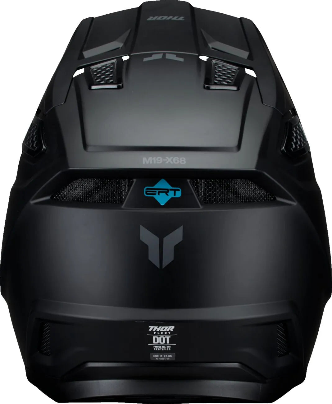 Thor Fleet Blackout Offroadhjälm integral vuxen bild 5 PMMEDIA:c507e81c463b3681