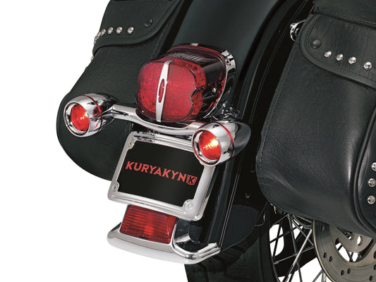 KURYAKYN Bullet Light Bakre Blinkersbar för FL/SFTL 1986 och upp - Krom bild 3 PMMEDIA:11d01fa6aef28d53