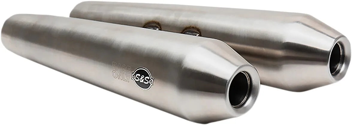 S S Cycle Race only Slip-On Mufflers Ljuddämpare Street bild 3 PMMEDIA:959c13673362e03c