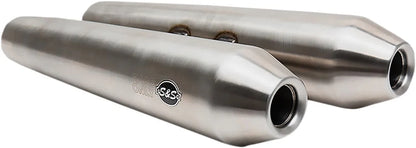 S S Cycle Race only Slip-On Mufflers Ljuddämpare Street bild 3 PMMEDIA:959c13673362e03c