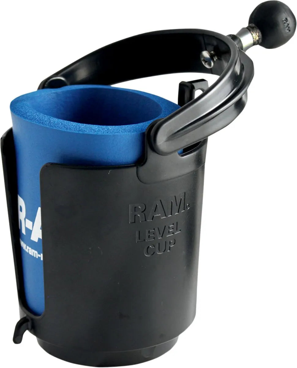 RAM MOUNTS Självnivellerande mugghållare med 1" kula bild 1 PMMEDIA:d386e63429c0b2c0
