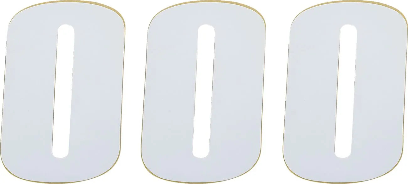 MOOSE OFFROAD HARD-PARTS Vinyl Race Numbers #0 4,5" Vit bild 1 PMMEDIA:0e32773d616066e0
