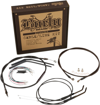 BURLY BRAND Jail Bar Kabelkit 10" för 04-06 XL bild 4 PMMEDIA:452396c0cd5ab545
