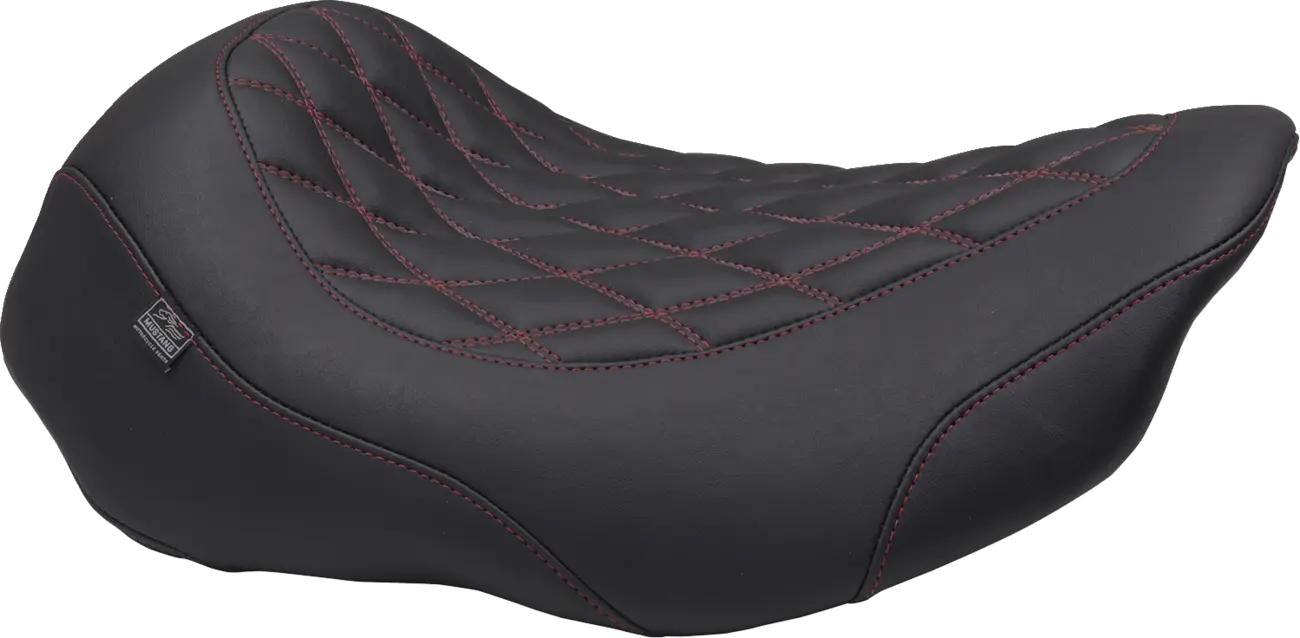 Mustang Wide Tripper™ Solo Seat Sadlar Harley Touring bild 2 PMMEDIA:0e643b2b7024211a