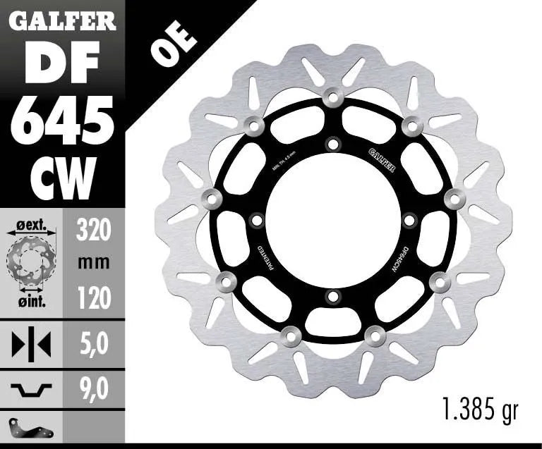 GALFER Bromsskiva Flytande Wave bild 2 PMMEDIA:210246d8bdcbbde4