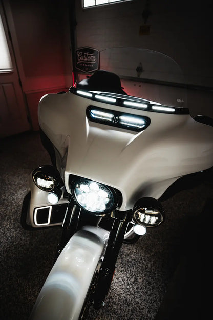 CUSTOM DYNAMICS Lower Fairing Amber/Vit Light Inserts bild 5 PMMEDIA:520a5f8ca58f568b