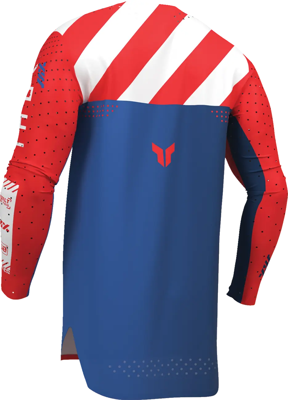 THOR Sportmode Synth Jersey Red L bild 5 PMMEDIA:92431dc52078d021