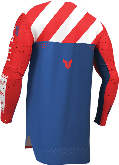 THOR Sportmode Synth Jersey Red L bild 5 PMMEDIA:92431dc52078d021