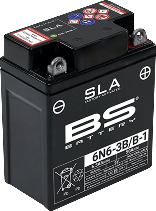 BS BATTERY 6N6-3B/B-1 SLA Underhållsfritt AGM-batteri 6V bild 1 PMMEDIA:161e25c855b0ddc5