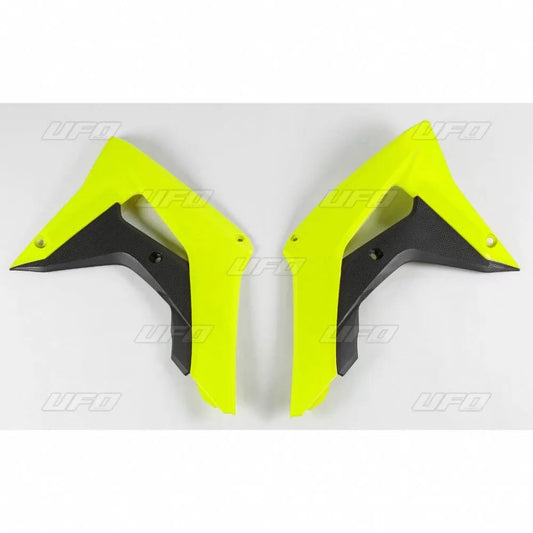 UFO Radiatorskydd för Honda CRF450 2017-2020 i Fluorescerande Gul bild 1 PMMEDIA:bc47d3c092bf61a8