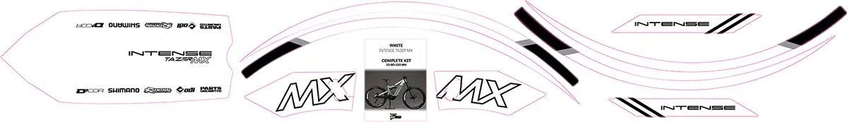 D'COR VISUALS Graphics Kit för Tazer MX bild 2 PMMEDIA:07d64291f81d03e0