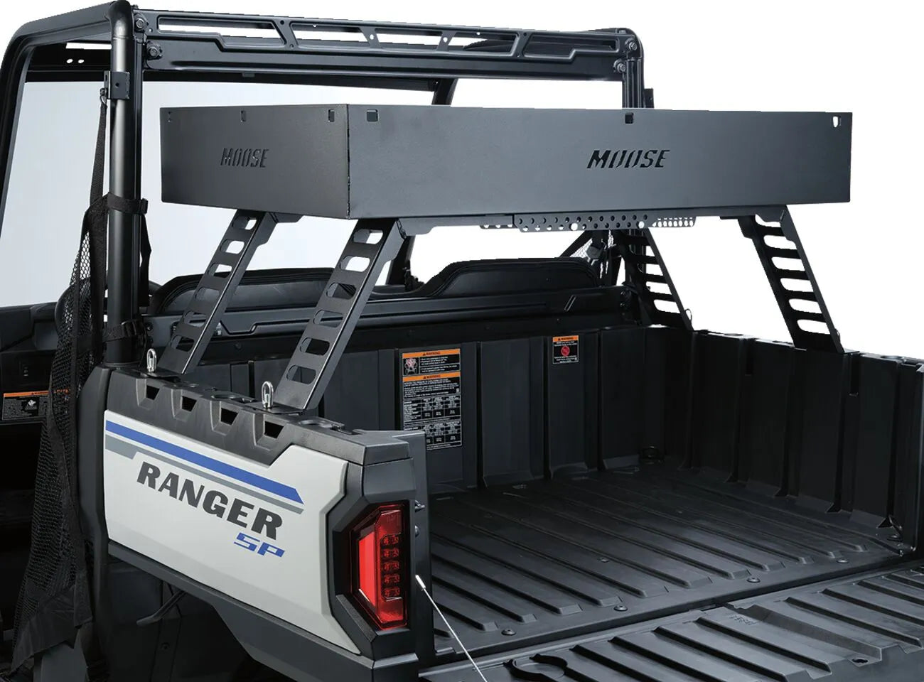 Moose Offroad Four Wheel Universal Upper Deck System Cargo Bed Rack Packväskställ bild 4 PMMEDIA:aabe6a829fb534c4