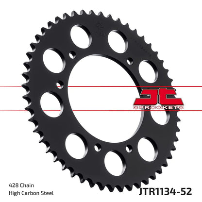 JT SPROCKETS Bakdrev Stål 52T 428 bild 1 PMMEDIA:24fffb34bf155e35