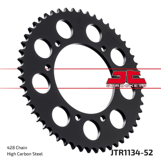 JT SPROCKETS Bakdrev Stål 52T 428 bild 1 PMMEDIA:24fffb34bf155e35