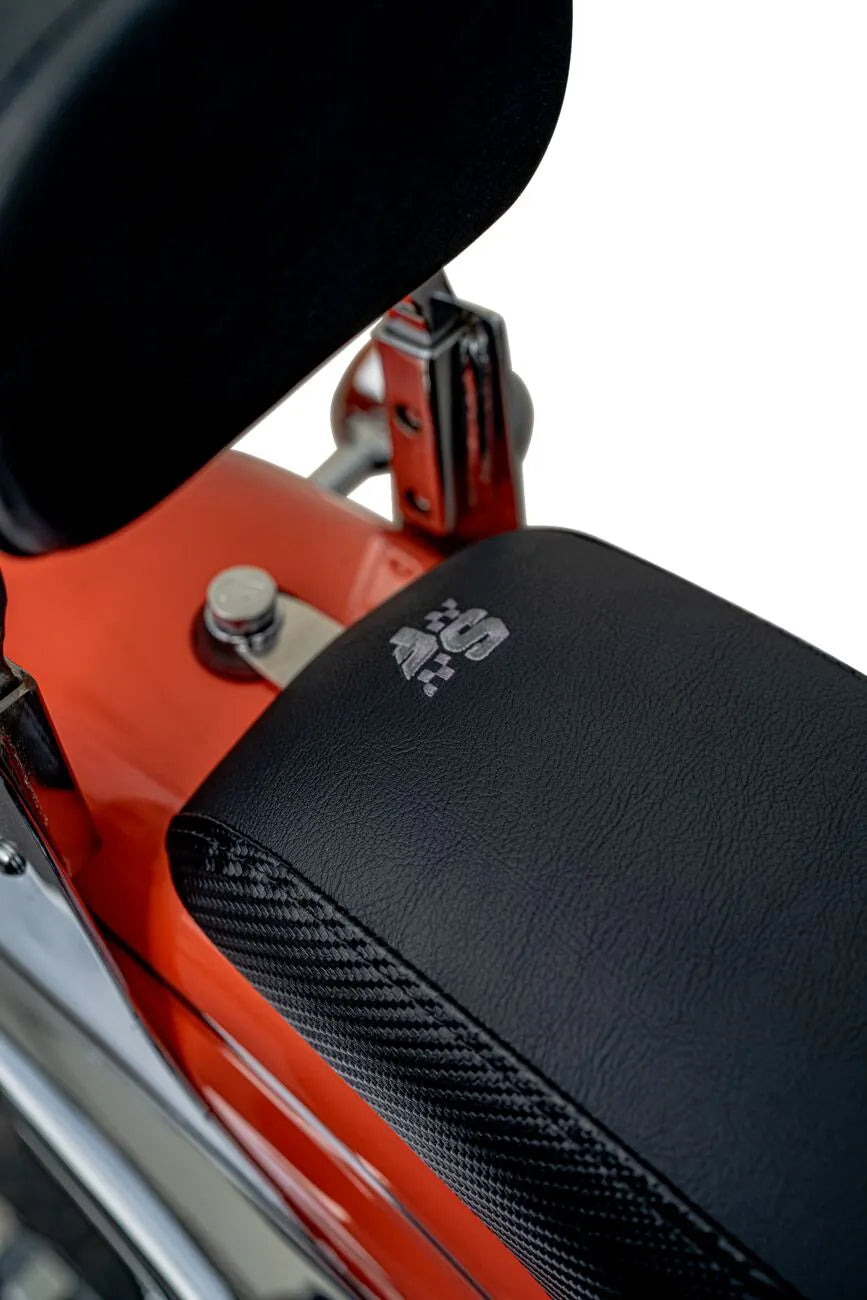 Slyfox The Drifter Seat Sadlar Harley FX/FL bild 6 PMMEDIA:1baea4abe16e9e74