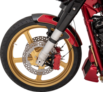 PERFORMANCE MACHINE Two-Piece Front Left Bromsskiva 11,8" Guld bild 4 PMMEDIA:5d3d5dc6cd446880