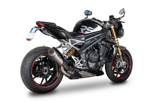 SPARK GRID-O Slip-On Ljuddämpare Titan Triumph SpeedTriple 1200 bild 2 PMMEDIA:48d728e105c4082d