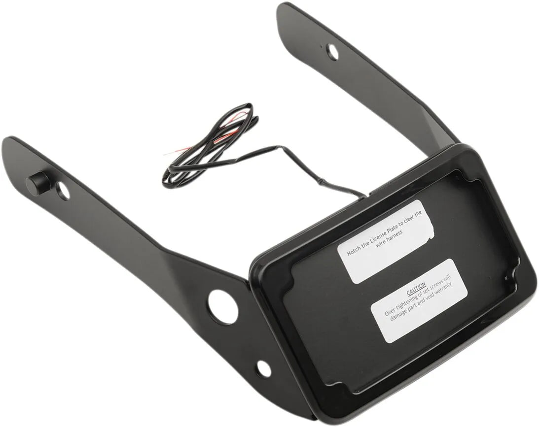 CYCLE VISIONS Curved License Mount med ram bild 1 PMMEDIA:35de4f612377f35c