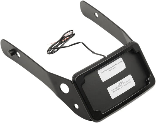 CYCLE VISIONS Curved License Mount med ram bild 1 PMMEDIA:35de4f612377f35c