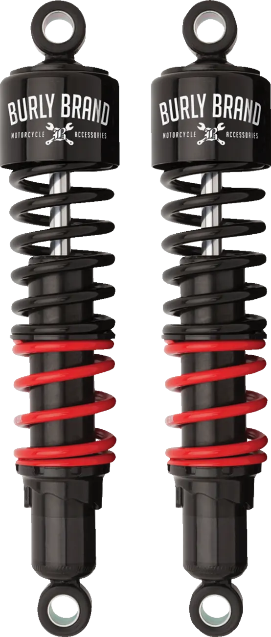 Burly Brand M8 Softail Stiletto Shocks Stötdämpare med fjädrar bild 1 PMMEDIA:8e44c9fcf78008b5