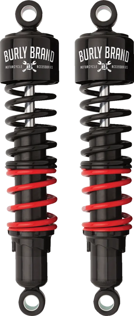 Burly Brand M8 Softail Stiletto Shocks Stötdämpare med fjädrar bild 1 PMMEDIA:8e44c9fcf78008b5