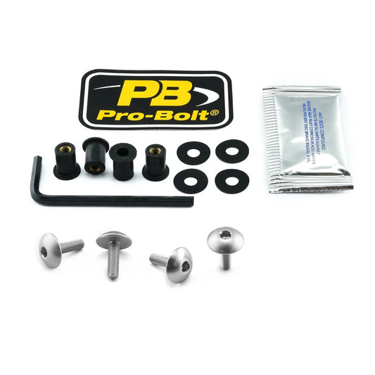 PRO BOLT Aluminium Skruvkit för Skärm Silver bild 1 PMMEDIA:37ad20e6ae5180fb