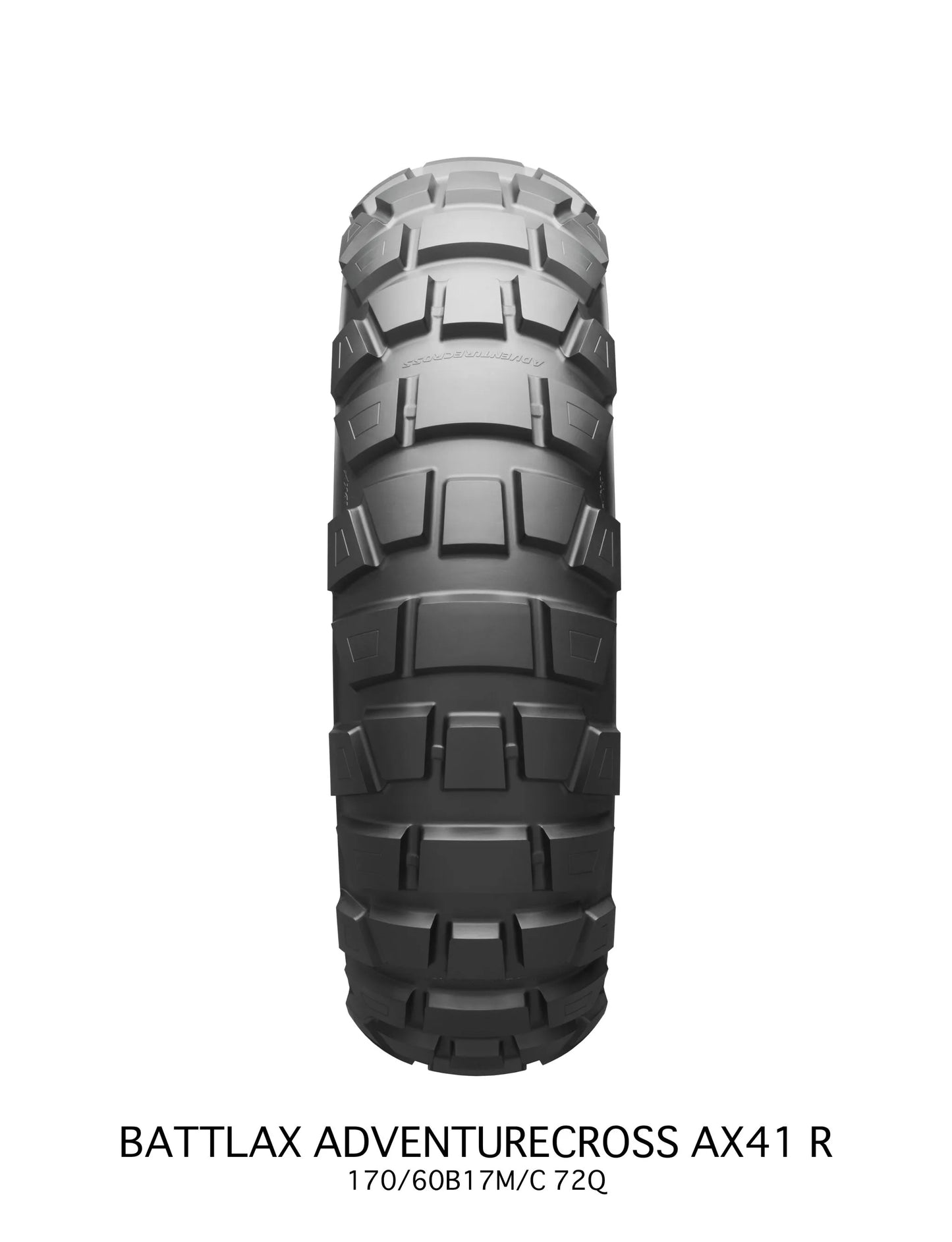 Bridgestone Battlax Adventurecross AX41 Dual sport däck bak bild 3 PMMEDIA:bbf48f0705bb7d77
