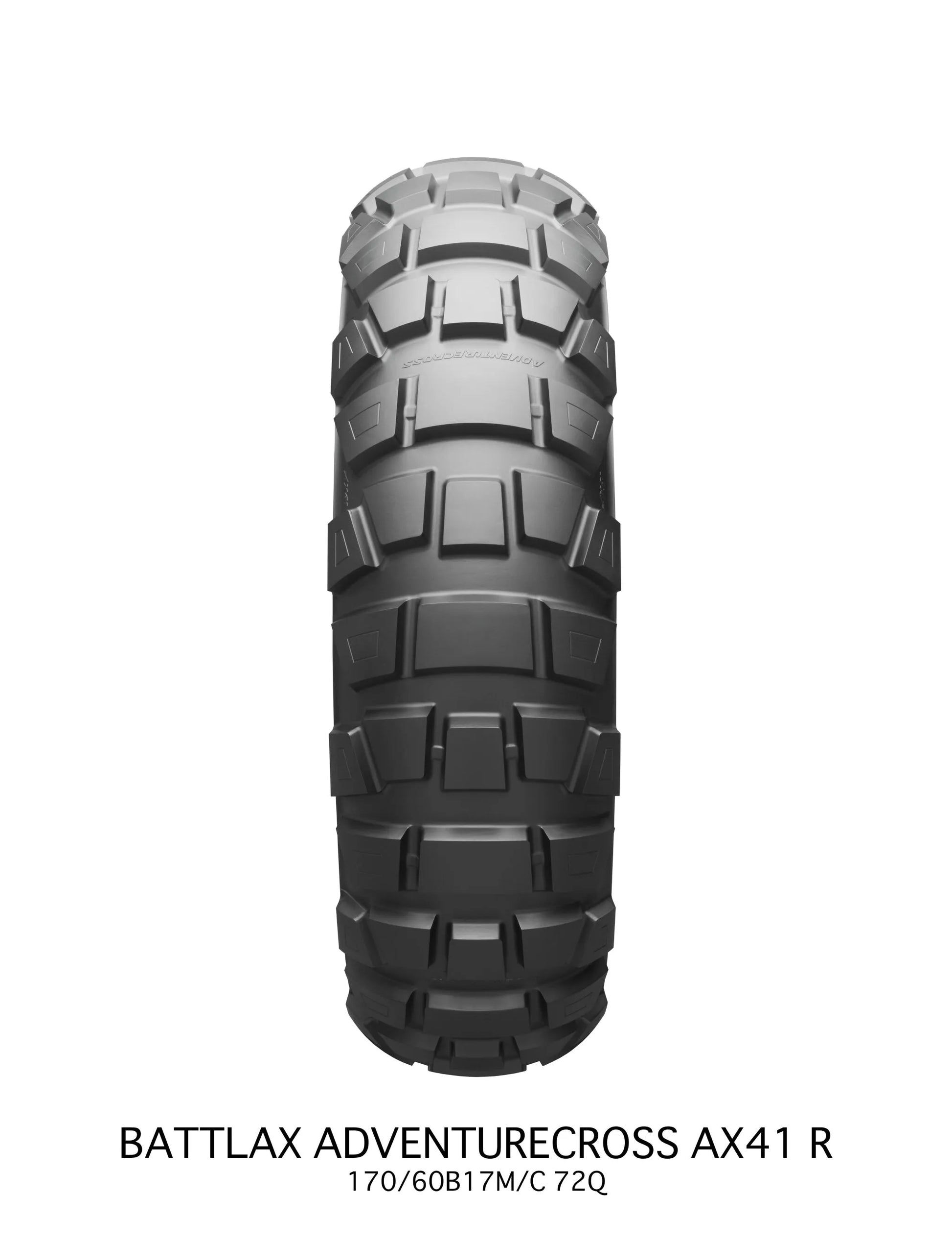Bridgestone Battlax Adventurecross AX41 Dual sport däck bak bild 3 PMMEDIA:bbf48f0705bb7d77