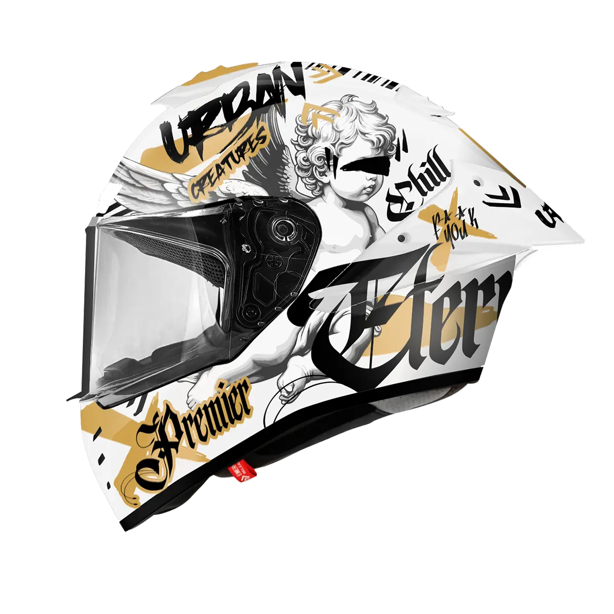 Premier Helmets Monza HA Integralhjälm vuxen bild 3 PMMEDIA:0318655e3ad984f7