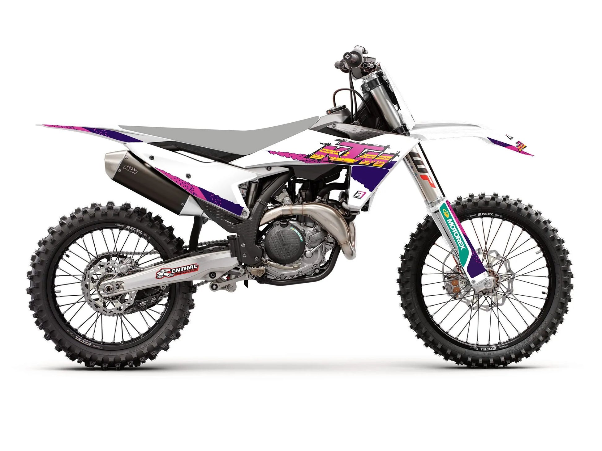 Blackbird Racing Graphic Kit Retro Offroad-dekor bild 4 PMMEDIA:cfc72c02e895c1ba